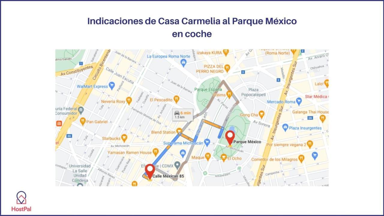 Casa Carmelia La Condesa Appartement Mexico-stad Buitenkant foto