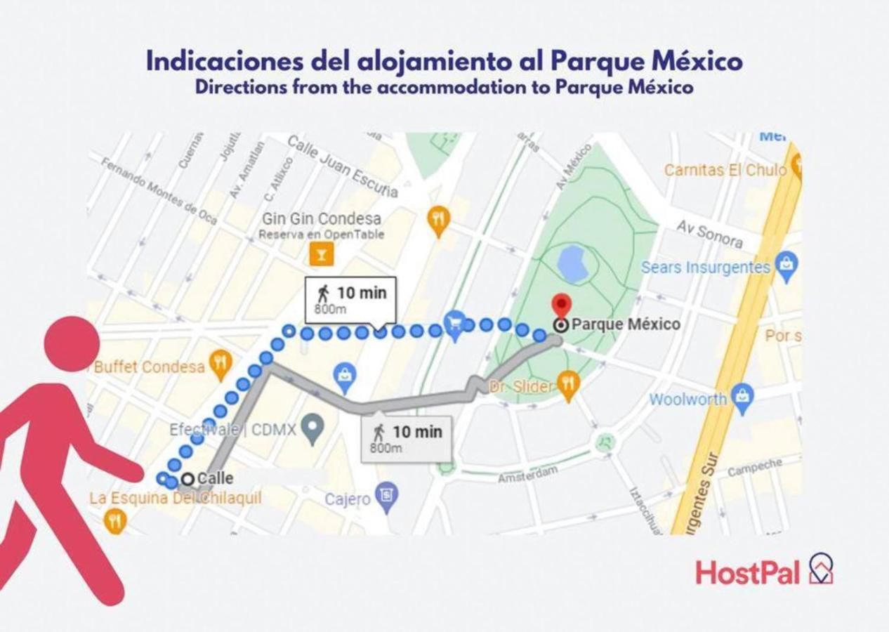 Casa Carmelia La Condesa Appartement Mexico-stad Buitenkant foto
